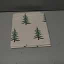 DFXSZ Christmas Pillow Covers 18x18 inch Set of 2 Christmas Tree Decorative White Throw Pillow Covers Winter Famliy Decoration for Home Couch TH-30B18 (Light Green White)