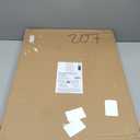 Amazon Basics Foldable Portable Clothes Drying Rack for Indoor Air Drying, Collapsible Design, 14.5" D x 29.5" W x 41.8" H, White