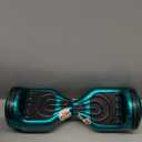 Gyroor Self Balancing Scooter New G13 All Terrain Balancing Scooter with LED Lights, Self Balancing Off Road with Bluetooth for Kids ages 6-12 and Adults (black)