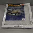 Filtrete 14x14x1 Air Filter, MERV 13 MPR 1900, Allergens, Bacteria, Viruses & Air Pollutants, 3-Month AC/Furnace Filters, Cleaner Air Reliable Airflow, 2 HVAC Filters(Act Size 13.81x13.81x0.78 in)