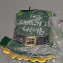 YEAHOME St Patricks Day Decorations Outdoor, Hat with Gold Clovers Decorative Garden Stakes for St Patricks Day Decor, Metal Happy St Patricks Day Yard Signs for Garden Lawn Porch