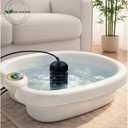 Ionic Detox Foot Bath Cleanse Spa with Basin 100 Liners and Two Round Arrays