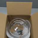 Kitchentoolz 1-Gallon Glass Dog Treat Container Airtight Large Countertop Dog Cookie Jar with Lid for Dog Treat Storage, Decorative Treat Jar & Dachshund Accessories