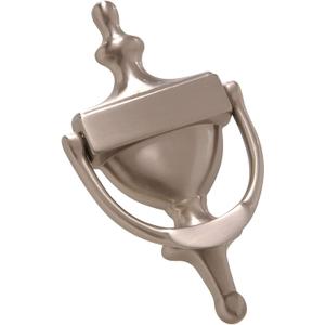 Hardware Essentials 852724 Satin Nickel Door Knocker, 7-Inch