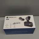 4K+4K Dash Cam Front and Rear, Free 128GB Card Included, 5.8GHz WiFi Dash Camera for Cars, Built-in GPS, G-Sensor, 170Wide Angle, 3" IPS Screen, 24H Parking Mode, Support 512GB Max (Black)