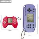 12Pcs Video Game Party Favors for Kids Party Supplies, Arcade Keychain