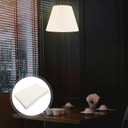 TEHAUX Pre-Cut Lamp Shade Material Linen Fabric Light Cover Diy for Floor Lamp Home Decoration 59.05X39.37X0.03In