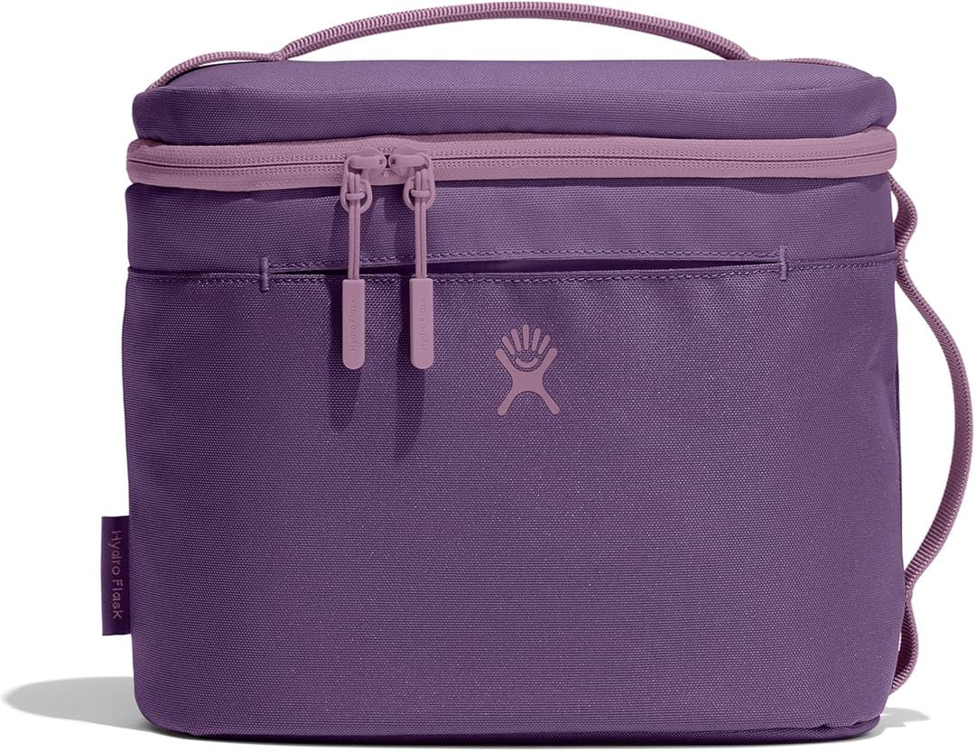 Hydro Flask Lunch Bag  Insulated Adult Lunch Cooler for Men and Women 5 L Beachplum Purple