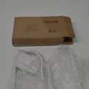 Matte White Curtain Drapery Holdbacks,2Pcs Solid Aluminum U Shaped Wall Mounted Curtain Tiebacks