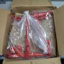 ENJ 4 Pack Ratchet Load Binder with 2 Grab Hooks, for 5/16-3/8 Grade 70 Transport Chain, Load Binder with 5,400 Pound Working Load Limit
