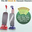 16 Packs Vacuum Bags for Oreck Type CC, Compatible with All Oreck XL Upright Vacuum Cleaner - Replaces Part # CCPK8DW