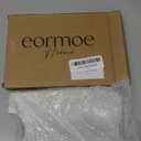 eormoe Faucet Mat for Kitchen Sink - Wider Diatomite Fast Drying Stone Sink Tray, Super Absorbent, Prevents Moisture Buildup - Faucet Splash Guard for Bathroom Counter (Light Grey, 15x5.3inch)