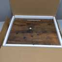 Lerliuo Nightstand with Charging Station and USB Ports, 3-Tier Storage End Table with Drawer Shelf, Night Stand for Small Spaces, Wood Bedside Table for Living Room, Bedroom - Retro Brown (set 1)