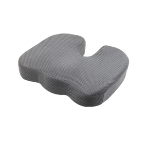 Generic Car Seat Cushion,Memory Foam Seat Cushion, Ergonomic Butterfly-Shape Seat Cushion for Office Chair, Dining Chair, Butt Support Pillow for Long Hours Sitting Comfort (Gray,U-shaped style), 1