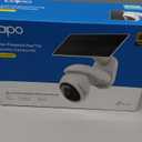 Tapo 4K Outdoor Pan/Tilt Wireless Security Camera - Battery with Solar Charging, 360 Motion Track, 24/7 Capture, Person/Vehicle Detection, Subscription-Free Local Storage or Optional Cloud, C660 KIT