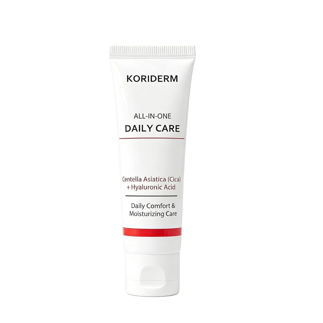KoridermCream, All-In-One Daily Moisturizer & Hydrating Face Cream, Plump-Looking Skin for All Skin Types(1PCS)
