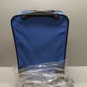 U.S. Traveler Rio Softside Expandable Carry-on Rolling Luggage, Royal Blue, 2 Wheel Set