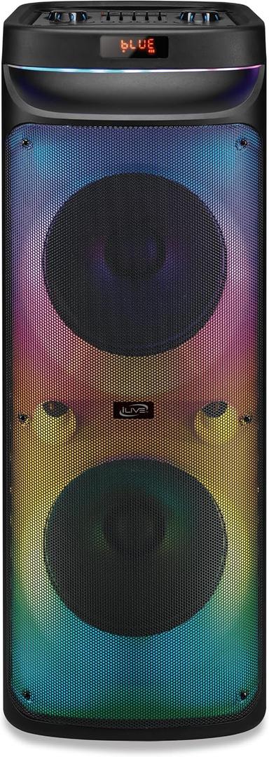 iLive Electronics LightShow+ Wireless Speaker System, ISB653B