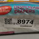 Simple Solution Disposable Dog Diapers, Female Dog Diapers, Puppy Potty Training, Incontinence and Heat Cycle Protection, Large Diapers for Dogs, 18-27 Inch Waist, 30 Count
