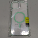 WOGROO for iPhone 15 Plus Case, [Compatible with MagSafe], Magnetic Kickstand Case for Women Girls, Case for iPhone 15 Plus, 6.7", Clear Green