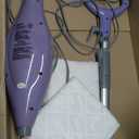 Shark Steam Pocket Mop with 2 Washable Double-sided Pads, Chemical-Free Cleaning, Swivel Steering, Lightweight, Steam Cleaner for sealed Hard Floors, Hardwood, Marble, Tile, Purple, S3501