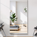 Home Gym Mirror - 55x28 Inch, 1PCS Frameless Tempered Glass Full Body Mirror for Wall Mount - Ideal for Yoga, Workout, Bedroom, Dance Studio(scratched)