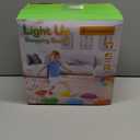 Rechargeable Stepping Stones for Kids, 6pcs Music and Light Up Anti-Slip Balance Sensory Toys for Toddler, Kids Indoor and Outdoor Play Equipment, Birthday Gifts Toys for 3 4 5+ Year Old Kids