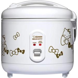 Zojirushi Hello Kitty 5.5-Cup Automatic Rice Cooker and Warmer (White) Zojirushi Hello Kitty 5.5-Cup Automatic Rice Cooker and Warmer (White)