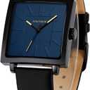 Women's Waterproof Leather Watch - Quartz Wrist Watch for Small Wrists, Thin Design
