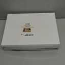 U-QE Dishwasher Safe Snackle Box Container with 8 Small Snacks Box - Premium Sage Green Plastic Divided Serving Tray with Lid and Handle for Snack, Fruits, Perfect for Party, Picnic, Entertaining