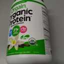 Orgain Organic Vegan Protein Powder, Vanilla Bean - 21g Plant Protein, 6g Prebiotic Fiber, No Lactose Ingredients, No Added Sugar, Non-GMO, For Shakes & Smoothies, 2.03 lb (Packaging May Vary) (EXP 06/06/27)