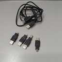 GE 3390127 6 ft. 4 in 1 USB Cable Kit44; Black