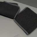 Frienda 2 Pieces Headrest Covers for Recliners Covers Sofa Headrest Protector Sherpa for Recliner Chair Couch Furniture Non Slip for Living Room (Dark Gray)