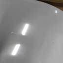 Elongated Toilet Seat, 18.5 Soft/Slow Close Oval (Oblong) Toilet Seat for Elongated Toilets, No-Slam Quiet-Close Lid, Easy-to-Install & Clean, Durable Never-Loosen White Plastic Seat