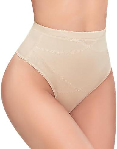 SIMIYA Thong Shapewear Tummy Control Mid-Rise Firm Body Shaper Tummy Control For Women Stomach Shapewear Underwear Thong size L