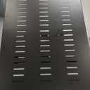 VEVOR DJ Table Stand, (32"-43") x 18" Portable DJ Laptop and Controller Stand, Lightweight DJ Desk DJ Booth Adjustable Height DJ Stand, Foldable Double-X Keyboard Stand & Tabletop, Audio Mixer Stand