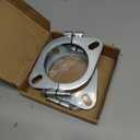 3.5 inch Split Flange Repair Kit,2 Packs Exhaust Flange Flat Split Flange Repair Replacement Kit with 2 Bolts