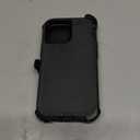 OtterBox iPhone 13 mini & iPhone 12 mini Defender Series Case - Black, Rugged & Durable, with Port Protection, Includes Holster Clip Kickstand