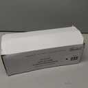 Goodluck 54 Inch X 300 Feet Plastic Table Cloths with Cutter Box, White Disposable Table Cover Roll, Plastic Tablecloth for Party, Banquet, Wedding, Birthday, Anniversary