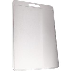 Stainless Steel Cutting Board, Chopping Board, With Built-in Handle. Steel Cutting Boards for Kitchen, Sturdy and Thick, 18 x 11.5 inches. Built-in Juice Groove to Reduce Spills