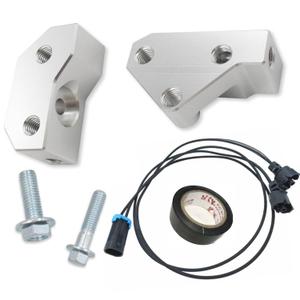 Knock Sensor Relocation Brackets and 36 Inches Extension Wire Harness for 1997-2007 GM Gen III LS V8 Engines LS1 LM7 LR4 LQ4 LS6 L59 LQ9 LM4 L33