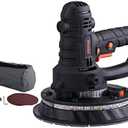 VEVOR Drywall Sander, 800W Electric Sander with 12 Sanding Discs, Variable Speed 1200-2300 RPM Wall Sander with Automatic Vacuum Dust Collection System, Double LED Lights, Dust Bag, Detachable Edge