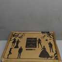 HOUSE DAY Black Velvet Hangers 40 Pack, Non Slip Clothes Felt Hanger Heavy Duty for Coat, Premium Slim Space Saving Suit Hangers for Closet Organizer, 360 Rotating Silver Hook