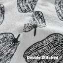 FUTEI Fall Pumpkins Throw Pillow Covers 12x20 Inch Set of 2,Soft Faux Cashmere Lumbar Pillow Cases for Autumn Thanksgiving Holiday Home Decorations