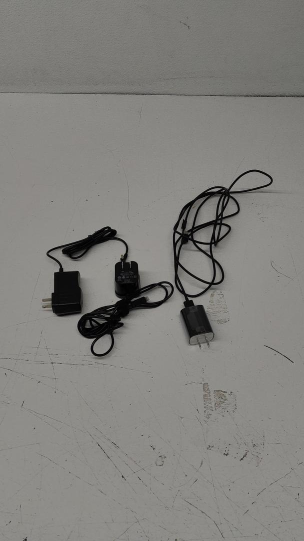 6 Foot Wall Charger, Pack Of 3, Black