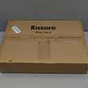 Kitsure Shoe Rack for Closet - 10-Tier Shoe Organizer with Hook Rack, Large-Capacity & Space-Saving Shoe Shelf for Entryway, Bedroom, Living Room,32.2" x 11.8" x 68.5", Black