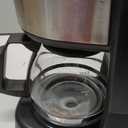Gourmia Drip Coffee Maker  5 Cup, One-Touch Brew, Pause & Serve, Adjustable 4 Hr Keep Warm, EZ-View Water Window, Black