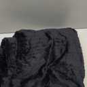 Heated Blanket Throw, Waffle Weave Electric Blanket, Rapid Heating, LCD Controller, 6 Temperature Settings, 4-Hour Auto Shut-Off, ETL Certified, Machine Washable, 50“ × 60”, Luxury Black