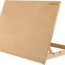 MEEDEN Extra Large(20"x 30") Wooden Tabletop Easel for Painting, 5-Position Adjustable Drawing & Sketching Board, Portable Beechwood Desktop Art Easel Stand for Adults, Artists, Beginners & Student