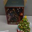 Christmas Wax Melt Warmer, Ceramic Electric Wax Melt Warmer for Scented Wax, Christmas Tree Wax Melter for Scented Candle, Home Fragrance Warmer Decor Gift for Women